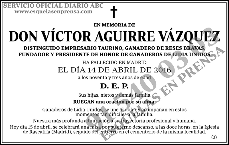 Víctor Aguirre Vázquez